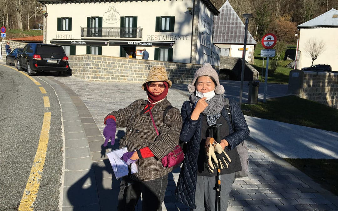 Taxi Pelerin entre ronvecaux et saint jean pied de port